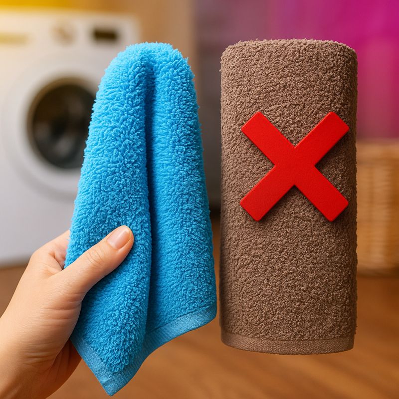 Полотенца: Как вернуть им пушистость