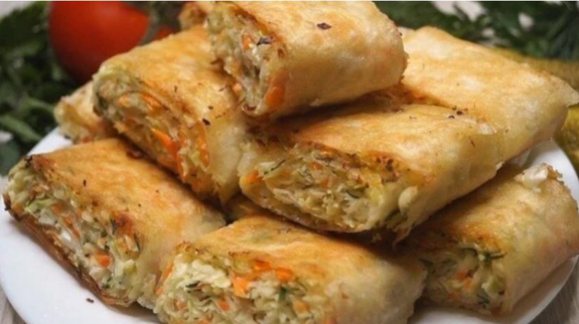 Невероятная закуска из лаваша, от которой не удержаться