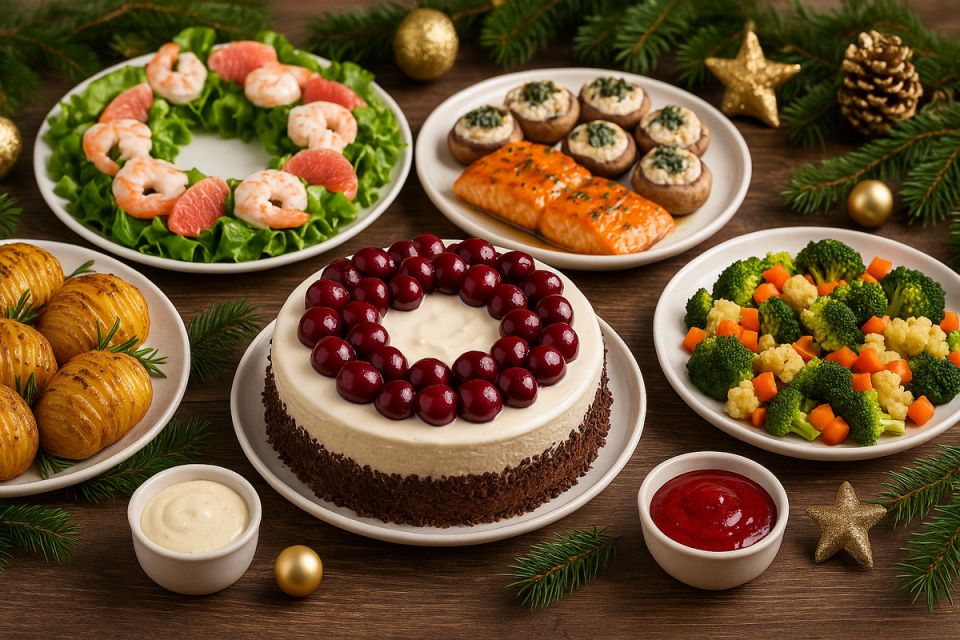 Новогоднее ПП-меню на 1650 ккал: легкость и вкус в одном блюде