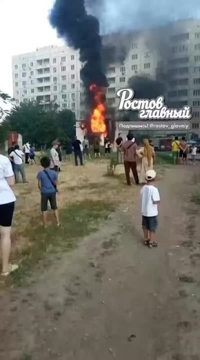 В Ростове сгорели два трансформатора