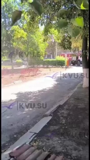 В Шахтах горит здание Ростелекома