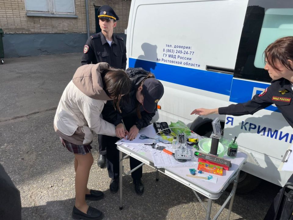 В Миллеровском районе прошла патриотическая акция для учащихся