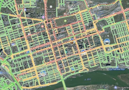 Ростов сковали 8-балльные пробки