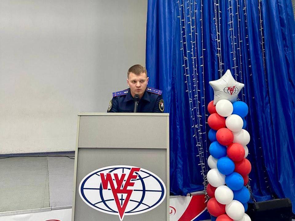 Правовой диалог: следователь выступил перед студентами с лекцией о профилактике преступлений