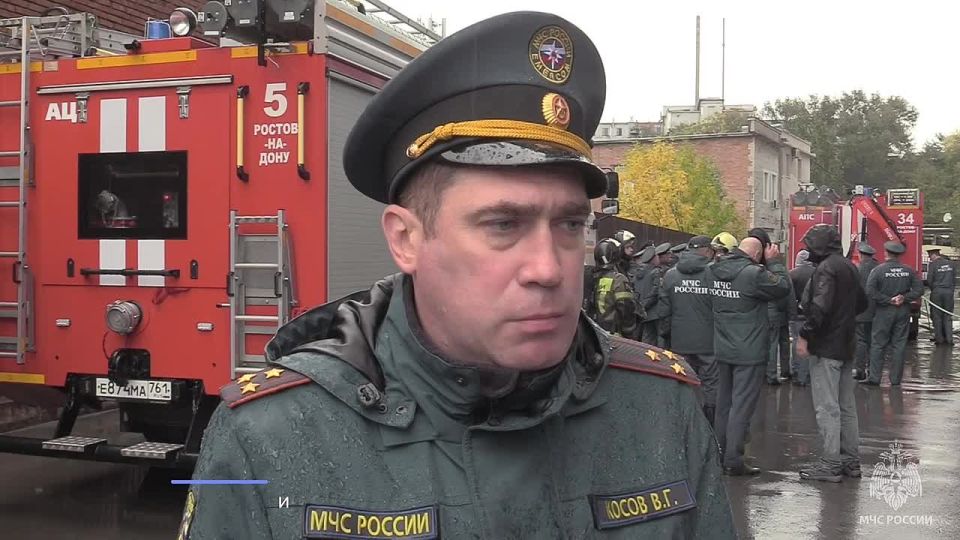 В Ростовской области прошли первые опытные пожарно-тактические учения по тушению возгорания на самом высоком небоскребе Ростова