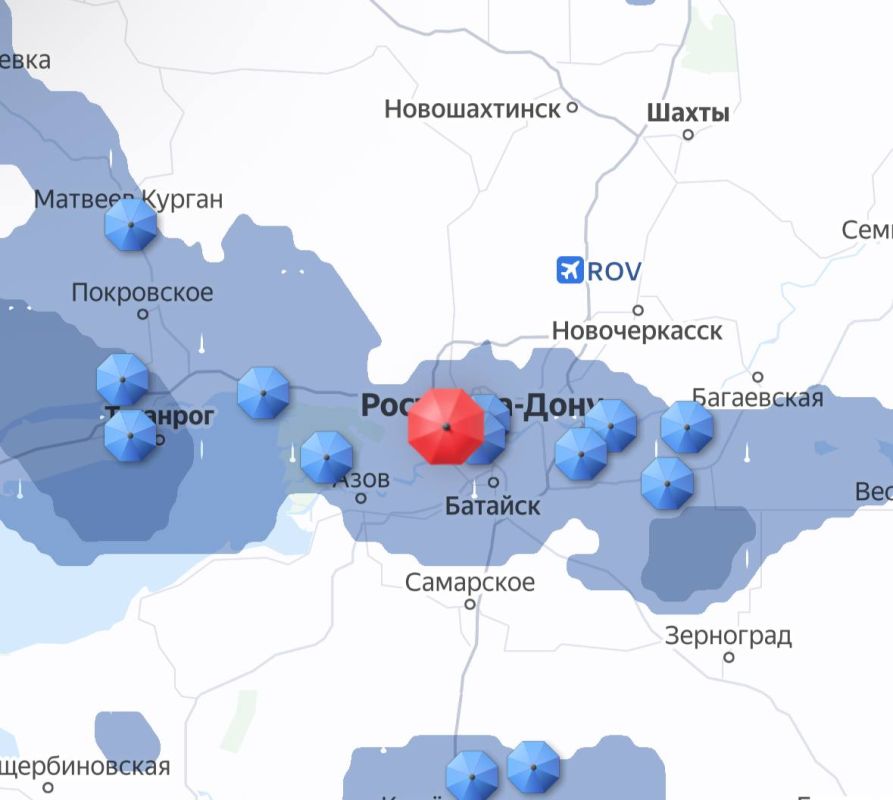 В Ростовской области ухудшение погодных условий