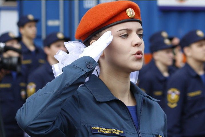 Присяга будущих спасателей