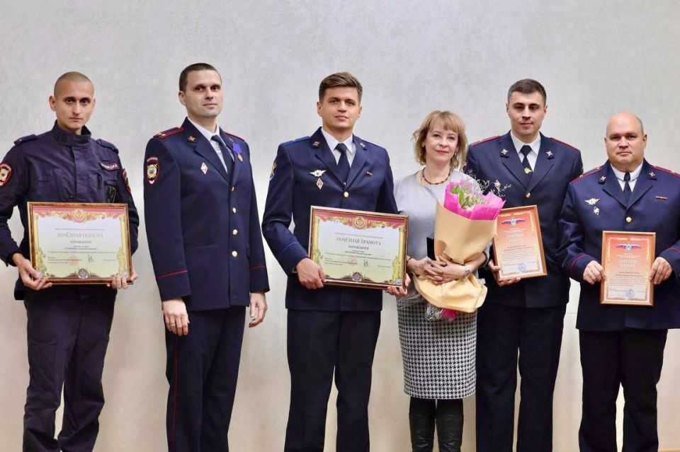 В ГУ МВД России по Ростовской области прошло награждение отличившихся сотрудников