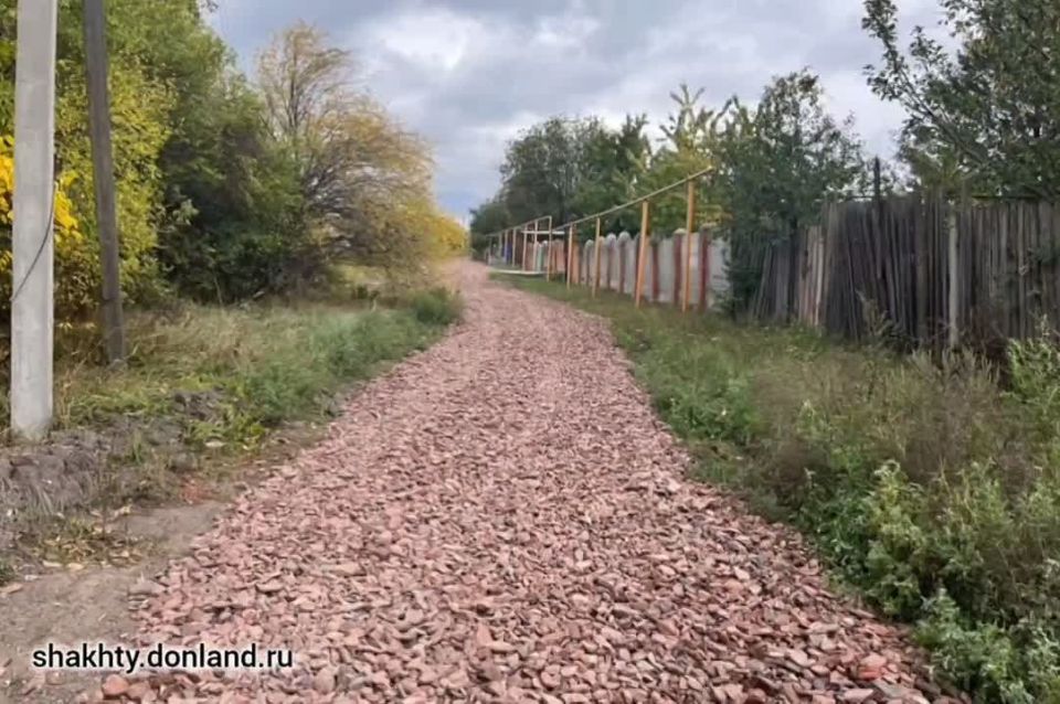 Проведена профилировка и отсыпка дорог по ул. Дачной и Чухновского