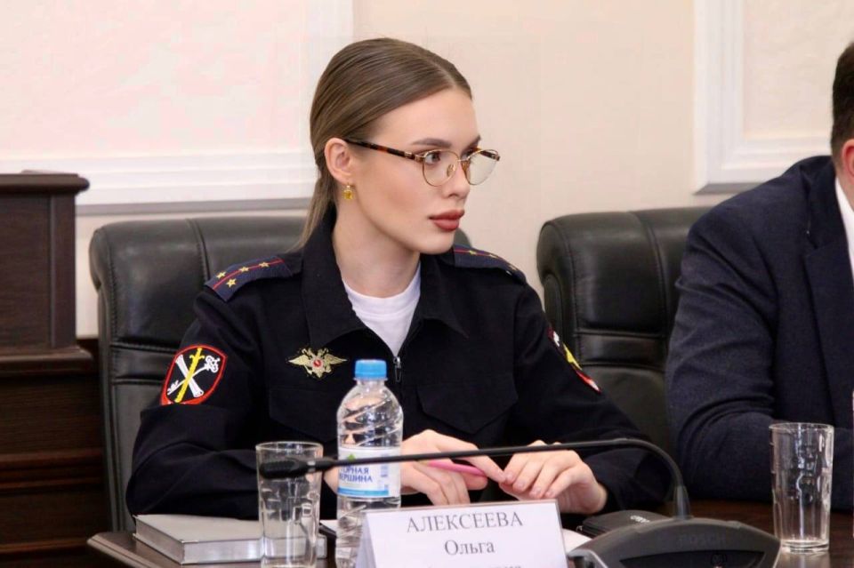 Сотрудник донского главка МВД принял участие в заседании комиссии конкурса «Безопасный Дон»