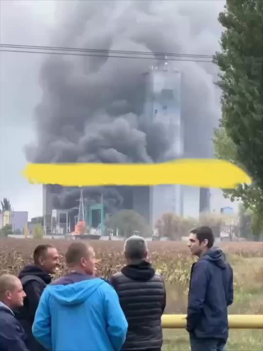 "Герани" сожгли подстанцию на территории шахты в Терновке Днепропетровской области