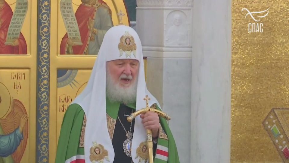 Патриарх совершил великое освящение главного храма в Южном военном округе