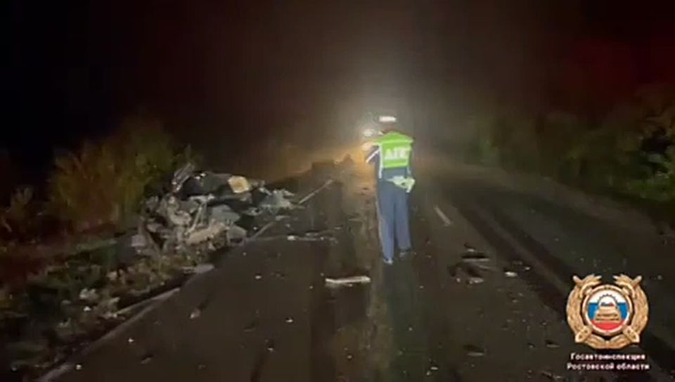 Два человека погибли в аварии в Ростовской области