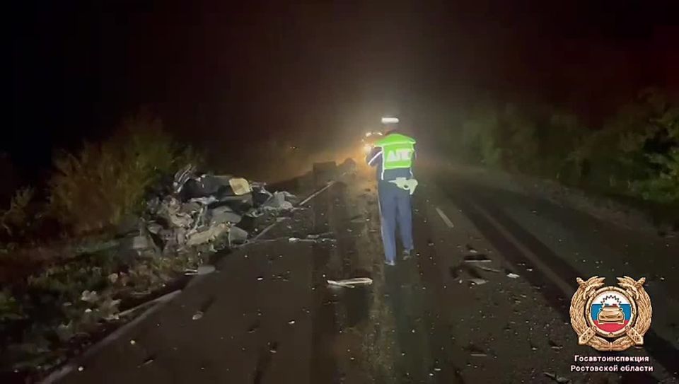 Полицейские устанавливают обстоятельства смертельного ДТП, которое случилось накануне на автодороге ст. Мешковская — ст. Казанская