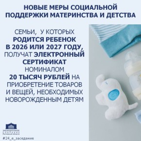 #24_е_заседание_ЗСРО. По инициативе Губернатора Ростовской области Юрия Слюсаря депутаты донского парламента приняли областной закон, устанавливающий с 1 января 2026 года две новые меры социальной поддержки материнства и...