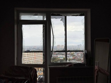Последствия после прилета БПЛА устраняют в Батайске
