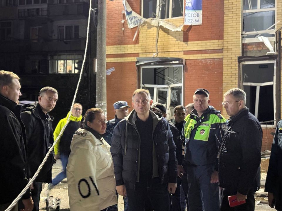 Юрий Слюсарь: Выехал в Батайск, заслушал доклады оперативно-спасательных служб