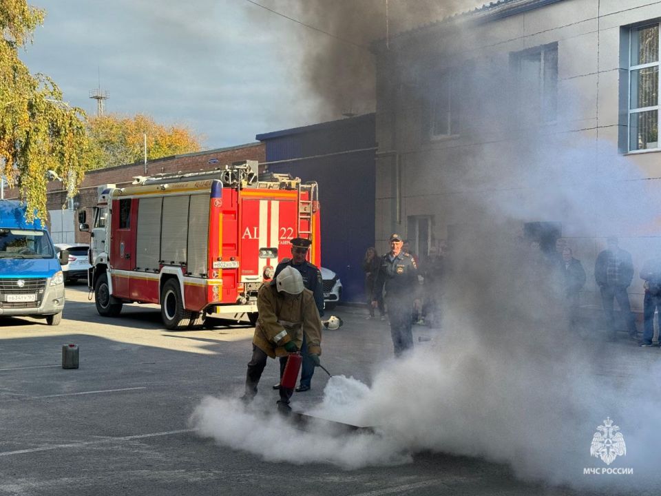 Работников предприятия обучили безопасности
