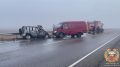 Один человек погиб и трое пострадали в лобовой аварии на трассе в Багаевском районе