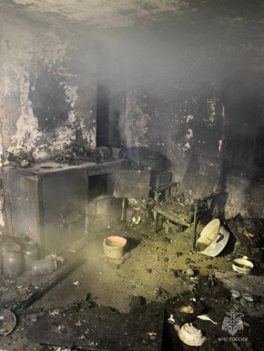55 - летний мужчина погиб на пожаре в Неклиновском районе