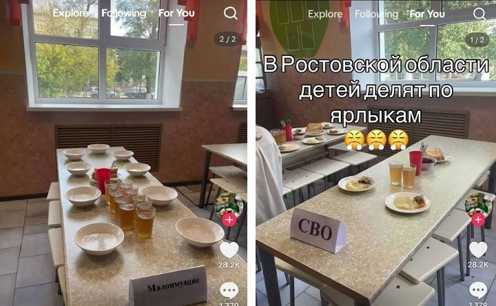 «Грубейшая дискриминация»: Слюсарь — о разделении школьников в столовой на «малоимущих» и «СВО»