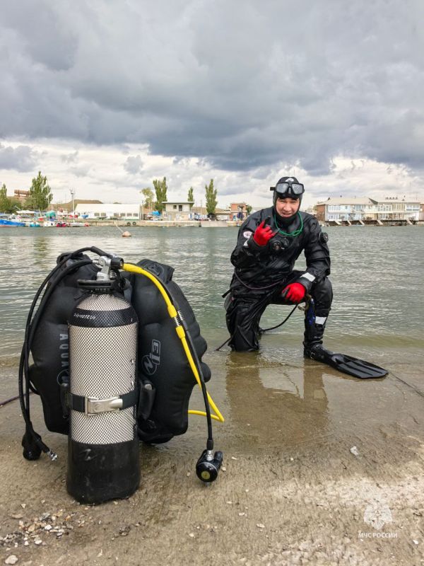 Когда ты соблюдаешь правила безопасности на воде, где-то радуется водолаз МЧС России!