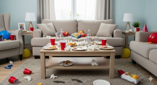 Как вернуть порядок в доме после вечеринки: практическое руководство