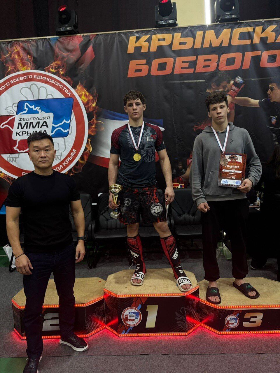 В Крыму проходил открытый турнир на Кубок Главы Республики по смешанным боевым единоборствам В Крыму проходил открытый турнир на Кубок Главы Республики по смешанным боевым единоборствам