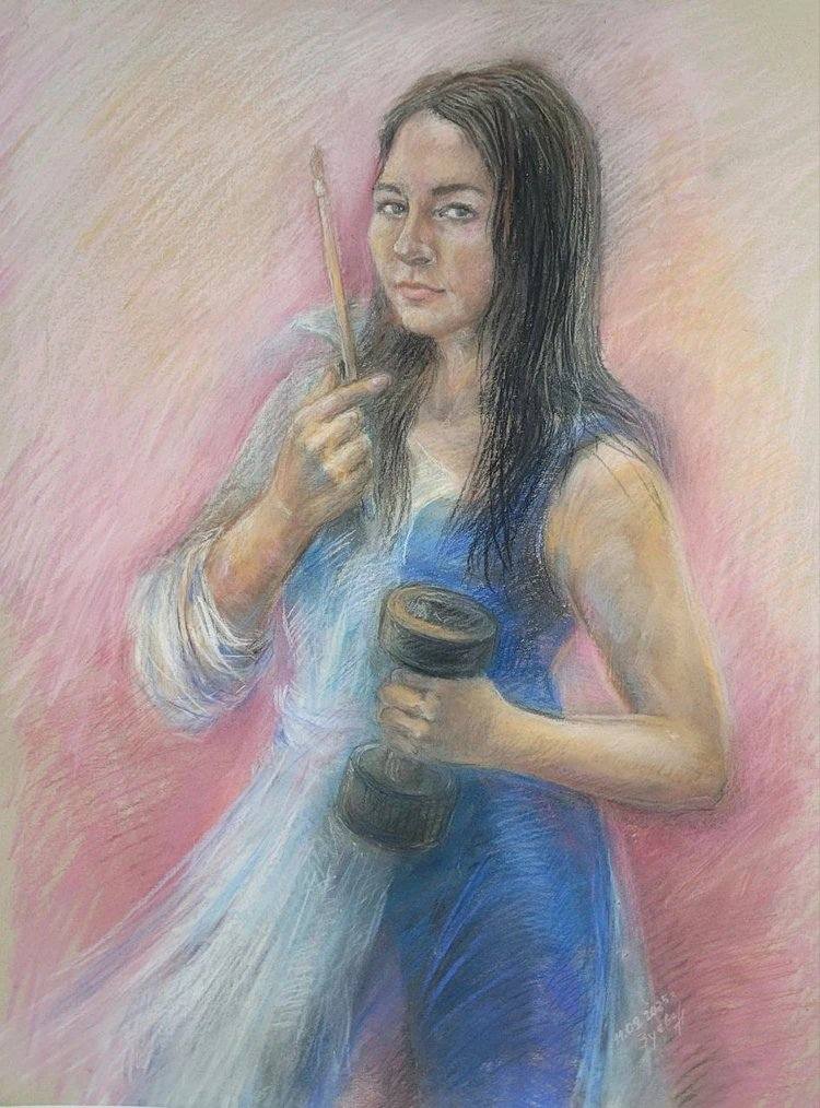 Болтушка, непоседа, юный философ: Под Ростовом учитель тайно нарисовала портреты 35 учеников и устроила выставку Болтушка, непоседа, юный философ: Под Ростовом учитель тайно нарисовала портреты 35 учеников и устроила выставку