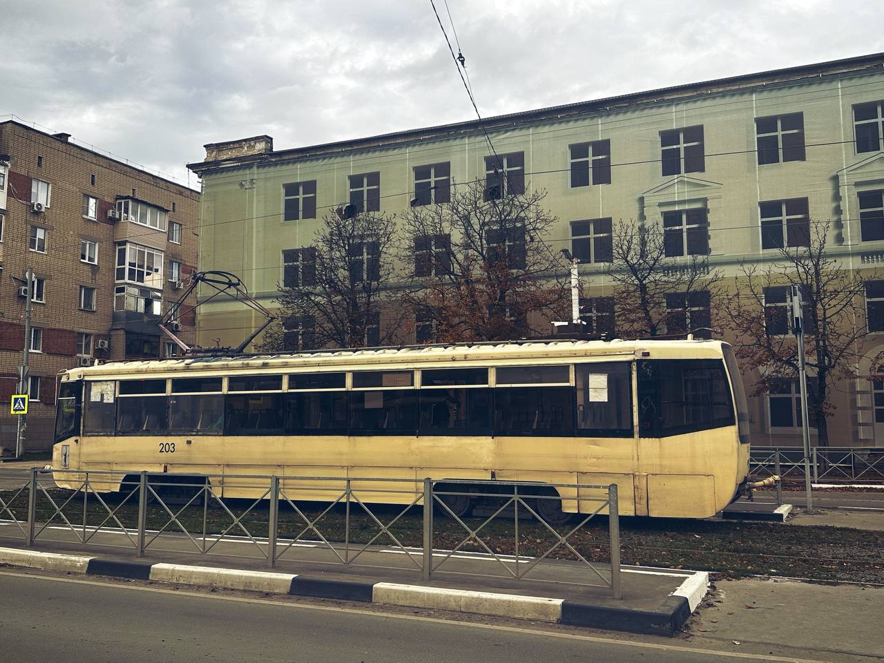 Сегодня побывал в нашем трамвайном парке