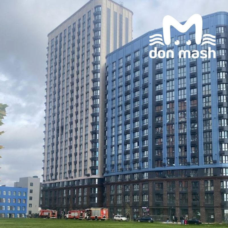 После взрыва в квартире на 11-м этаже выбило все стёкла