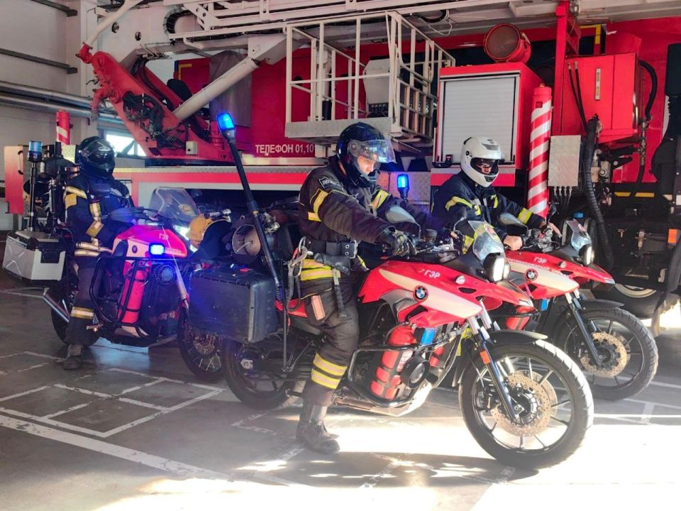 Мотоспасатели Ростова-на-Дону перешли на «зимний» режим службы