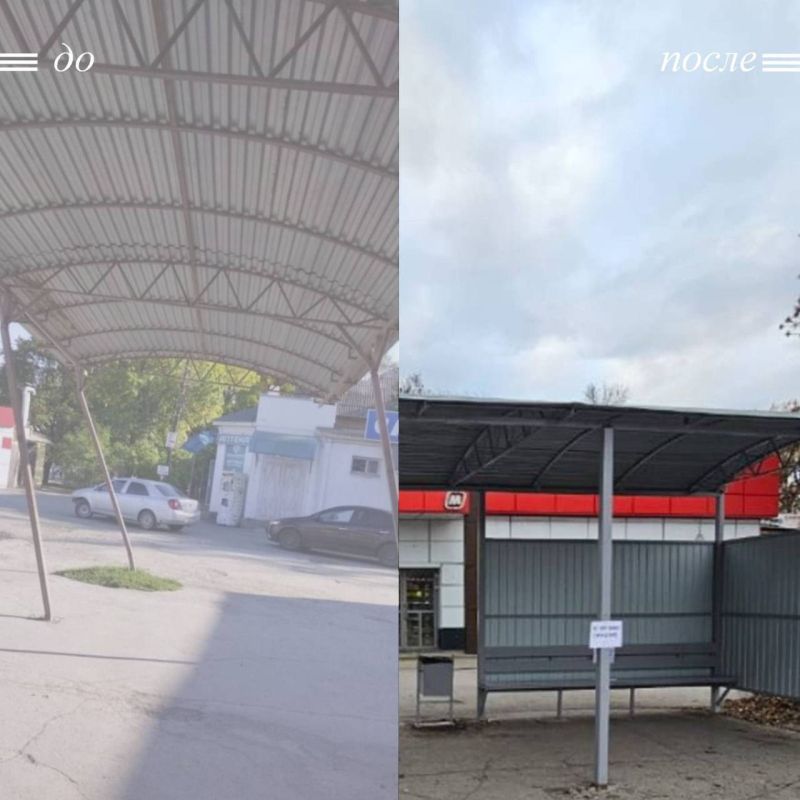 Остановочный павильон рядом с ул. Транспортная, 129 ( магазин 26) успешно отремонтирован! Благодаря привлеченным внебюджетным средствам объект обновлён и стал значительно удобнее для пассажиров