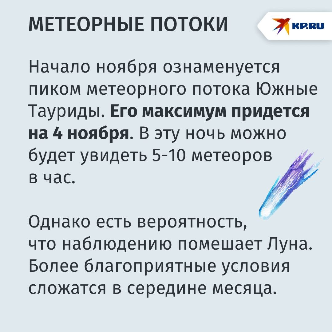 Астрономический гид по ноябрю: Какие явления увидят жители Ростовской области в небе Астрономический гид по ноябрю: Какие явления увидят жители Ростовской области в небе