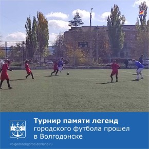 На футбольном поле с искусственным покрытием Спортивной школы №5 города Волгодонска прошел открытый традиционный турнир по футболу, посвященный памяти футболистов и тренеров – Юрия Шилова и Сергея Багирова