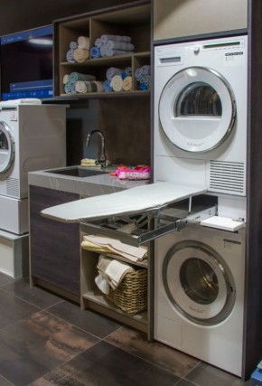 Идеальное пространство: как правильно установить сушильную машину на стиральную