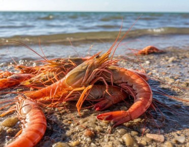 В Азовском море за текущий год выловили свыше 350 тонн креветок