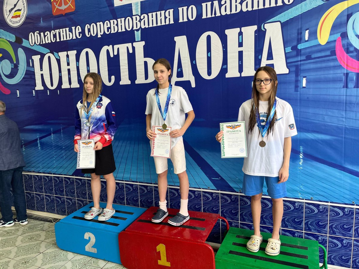 «Юность Дона»: батайские пловцы снова на высоте!
