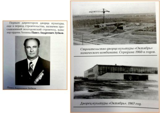 5 ноября 1967 года, в канун 50-летия Великой Октябрьской социалистической революции, был открыт Дворец культуры, который впоследствии получил имя «Октябрь» 5 ноября 1967 года, в канун 50-летия Великой Октябрьской социалистической революции, был открыт Дворец культуры, который впоследствии получил имя «Октябрь»