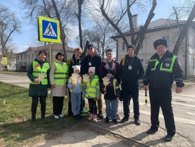 Акция «Пешеход, на переход!»