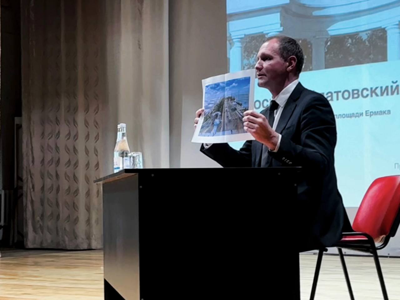 Сегодня состоялась встреча с представителями общественности, посвящённая ходу реконструкции проспекта Платовского Сегодня состоялась встреча с представителями общественности, посвящённая ходу реконструкции проспекта Платовского