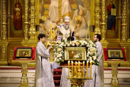 В Ростове-на-Дону состоялась панихида по сотрудникам органов внутренних дел, погибшим при выполнении служебного долга