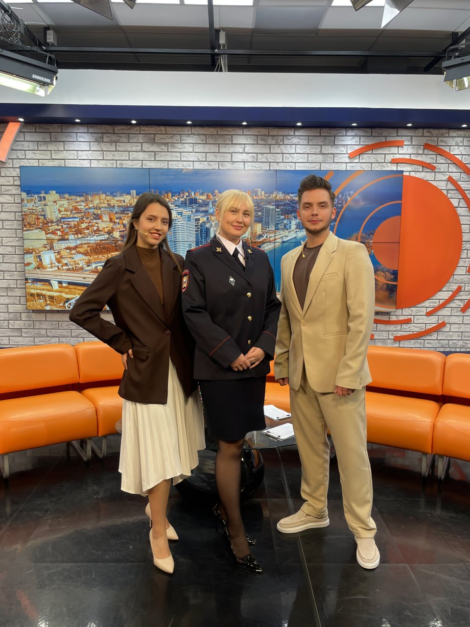 Представитель донской полиции Отдела № 7 выступила в телеэфире