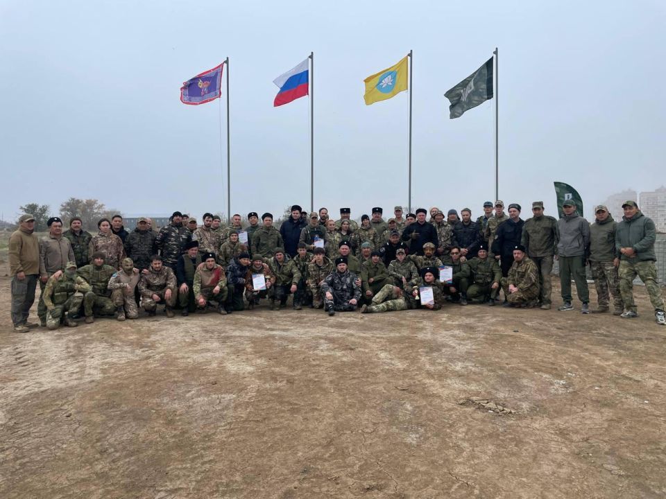 Казаки Всевеликого войска Донского завершили учения в Калмыкии