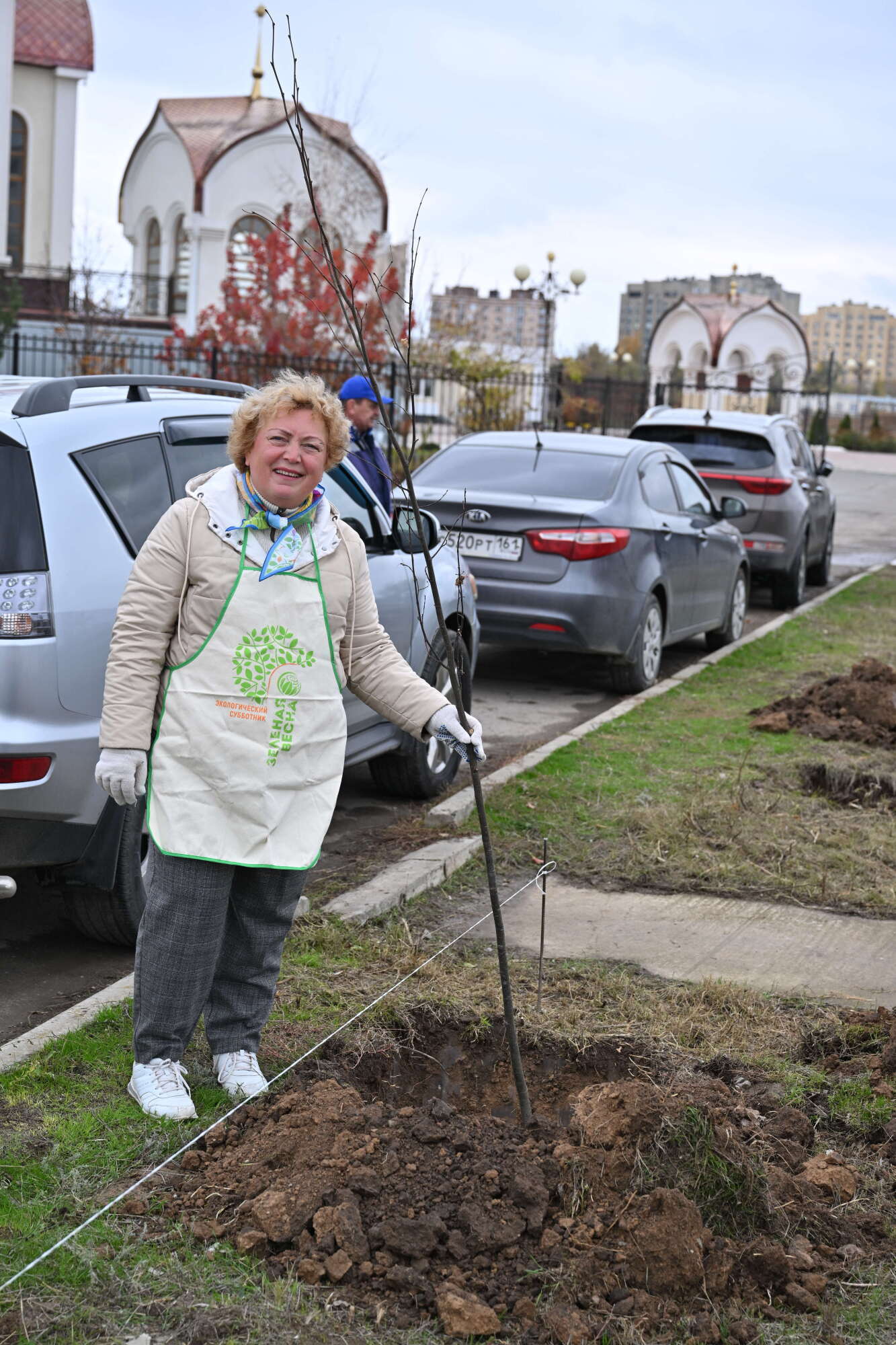 Сотрудники Ростовской АЭС приняли участие в субботнике, посадив в Волгодонске 25 молодых лип Сотрудники Ростовской АЭС приняли участие в субботнике, посадив в Волгодонске 25 молодых лип