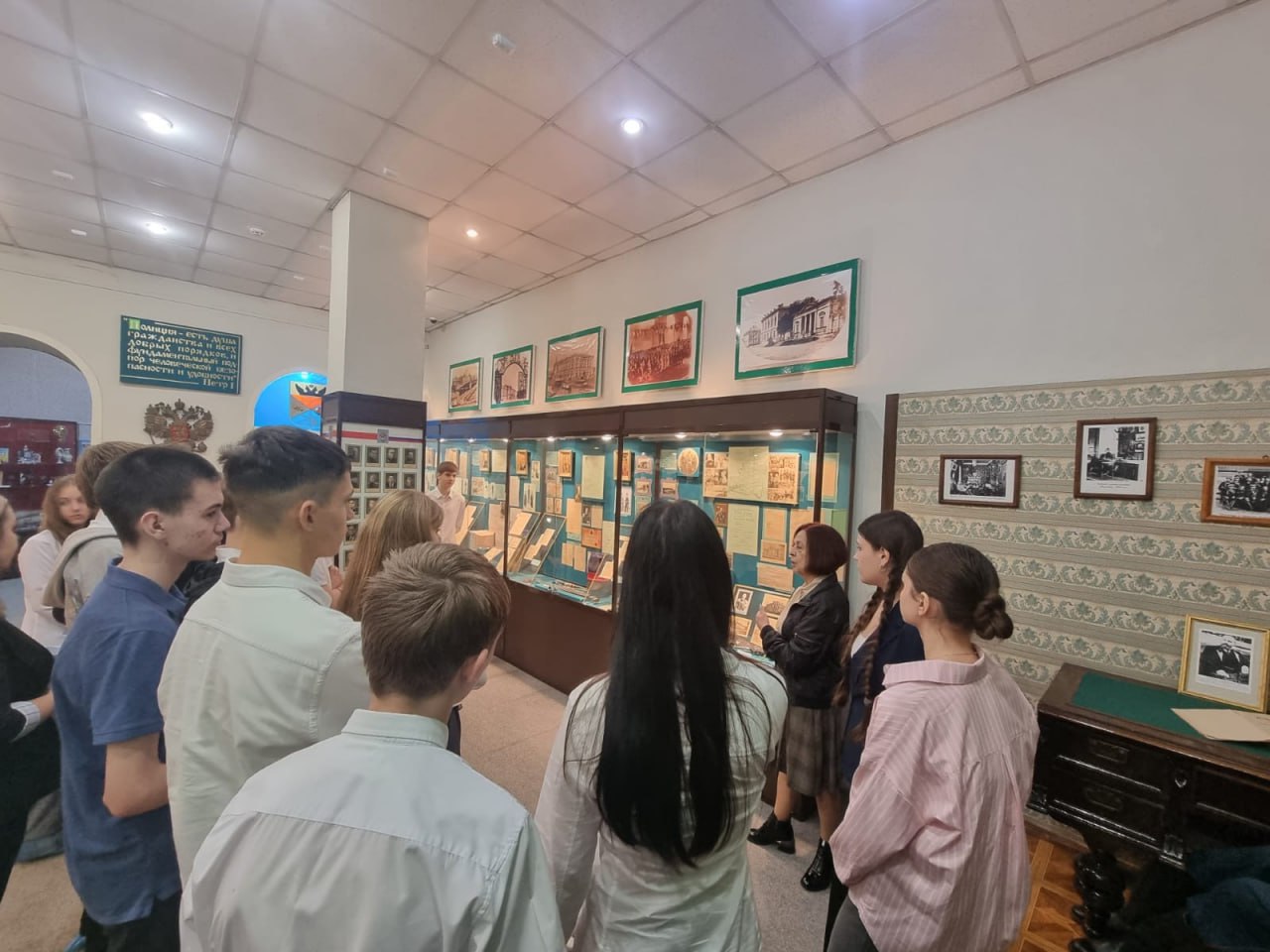 Новочеркасские школьники профильного «полицейского класса» посетили Музей истории органов правопорядка Новочеркасские школьники профильного «полицейского класса» посетили Музей истории органов правопорядка