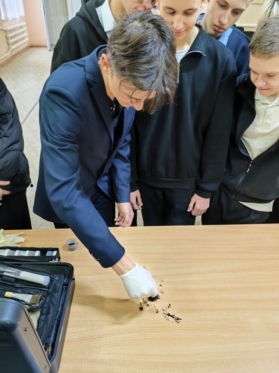 Семикоракорские школьники посетили местный Отдел полиции Семикоракорские школьники посетили местный Отдел полиции