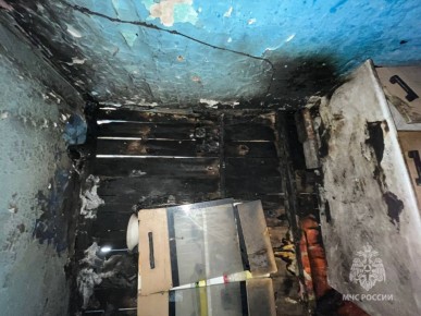 В Ростовской области из-за электроплиты едва не сгорел дом