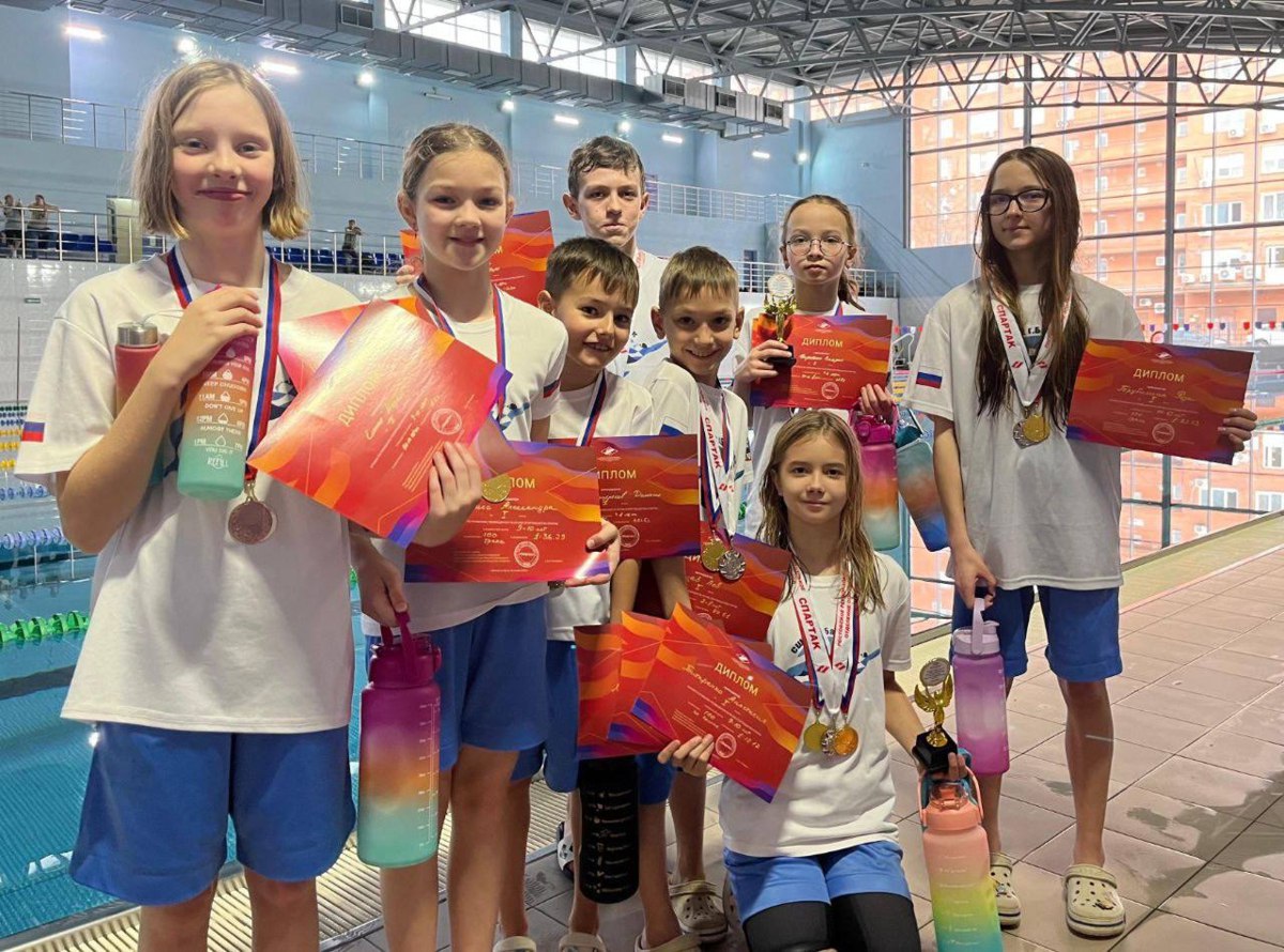 Новый успех пловцов школы №2! Новый успех пловцов школы №2!