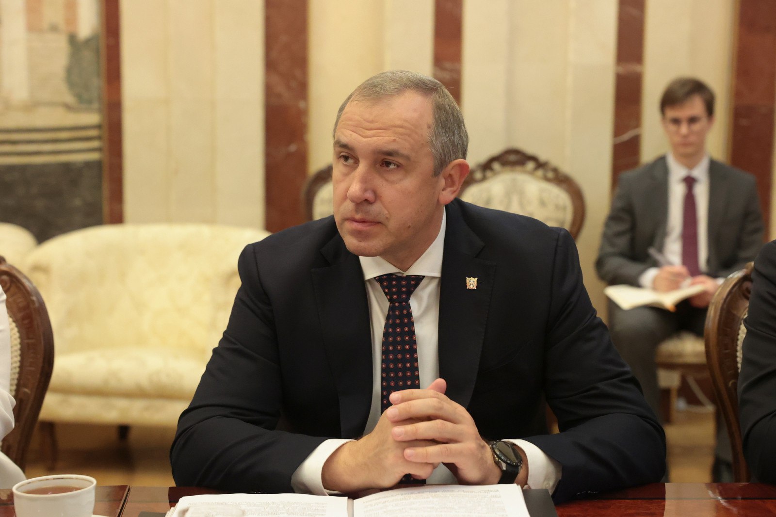 Двухдневный визит официальной делегации Ростовской области в Республику Беларусь начался сегодня, 17 ноября, со встречи губернатора региона Юрия Слюсаря с Чрезвычайным и Полномочным Послом РФ в Республике Беларусь Борисом... Двухдневный визит официальной делегации Ростовской области в Республику Беларусь начался сегодня, 17 ноября, со встречи губернатора региона Юрия Слюсаря с Чрезвычайным и Полномочным Послом РФ в Республике Беларусь Борисом...